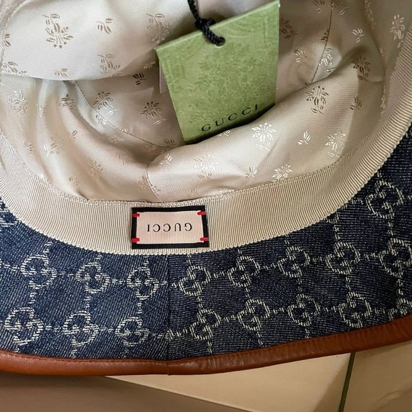 gucci bucket hat 100% authentic brand new unused main image 8